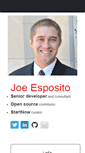 Mobile Screenshot of joeyespo.com