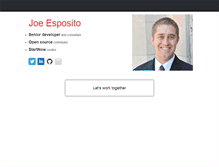 Tablet Screenshot of joeyespo.com